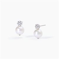 Orecchini Mabina Donna FIOR FIORE in Argento Perla 563603 - 563603